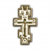 Cruce din metal turnata miniatură (email culori diferite)